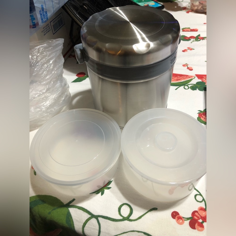 New Stainless Steel Lunch Box Cooler